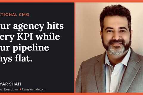 Your agency hits every KPI while your pipeline stays flat.
