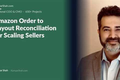 Amazon order to payout reconciliation is your operational immune system. Unreconciled transactions..