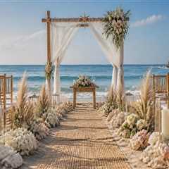 Creative Ways to Infuse a Beach Theme into Your Wedding Decor