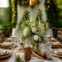 Sustainable Wedding Decor Ideas for an Eco-Friendly Celebration