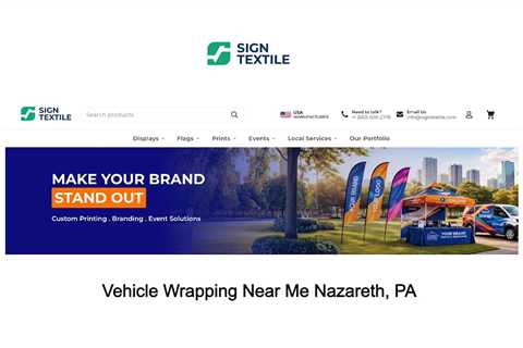 Vehicle Wrapping Near Me Nazareth, PA