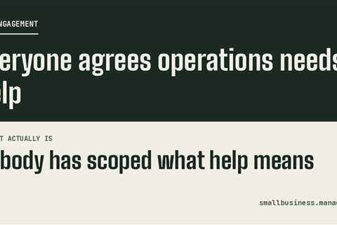 What a Chief Operating Officer Engagement Includes