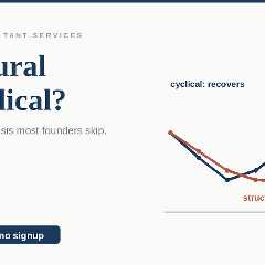 Structural or Cyclical: The Plateau Diagnosis Founders Skip